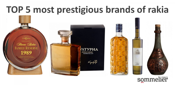 TOP 5 most prestigious brands of rakia